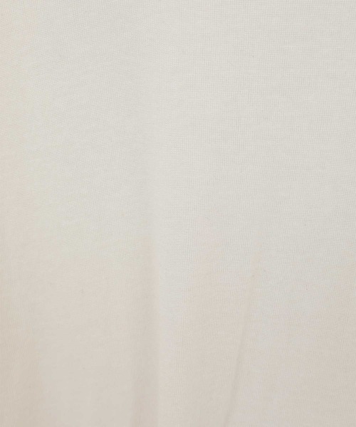 CLANE（クラネ）の「【CLANE/クラネ】SHEER LAYERED CUT TOPS/シアーレイヤードカットトップス（Tシャツ/カットソー・レディース・マルチ/ブラック/ベージュ・1）」の11枚目の写真