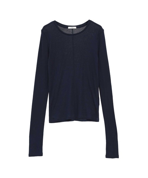 CLANE（クラネ）の「【CLANE/クラネ】SHEER LAYERED CUT TOPS/シアーレイヤードカットトップス（Tシャツ/カットソー・レディース・マルチ/ブラック/ベージュ・1）」の14枚目の写真