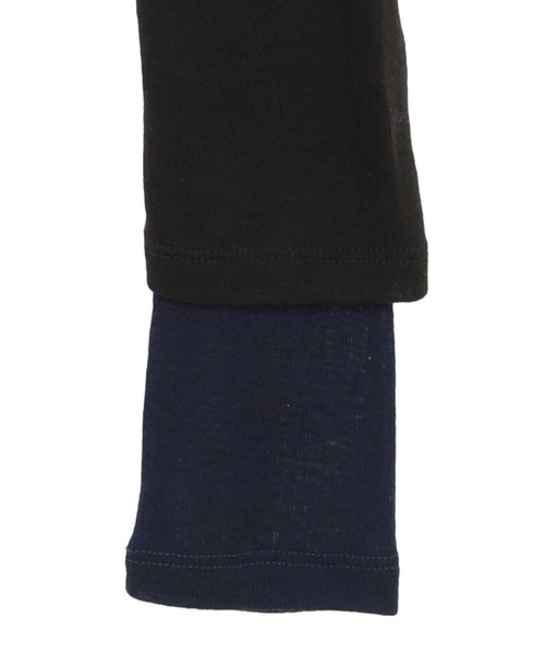 CLANE（クラネ）の「【CLANE/クラネ】SHEER LAYERED CUT TOPS/シアーレイヤードカットトップス（Tシャツ/カットソー・レディース・マルチ/ブラック/ベージュ・1）」の16枚目の写真