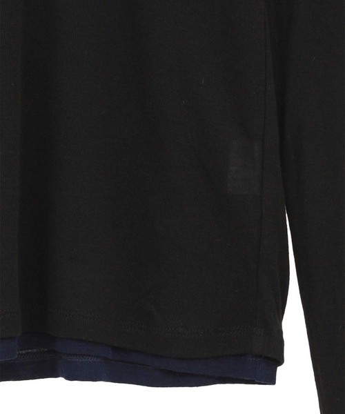 CLANE（クラネ）の「【CLANE/クラネ】SHEER LAYERED CUT TOPS/シアーレイヤードカットトップス（Tシャツ/カットソー・レディース・マルチ/ブラック/ベージュ・1）」の17枚目の写真