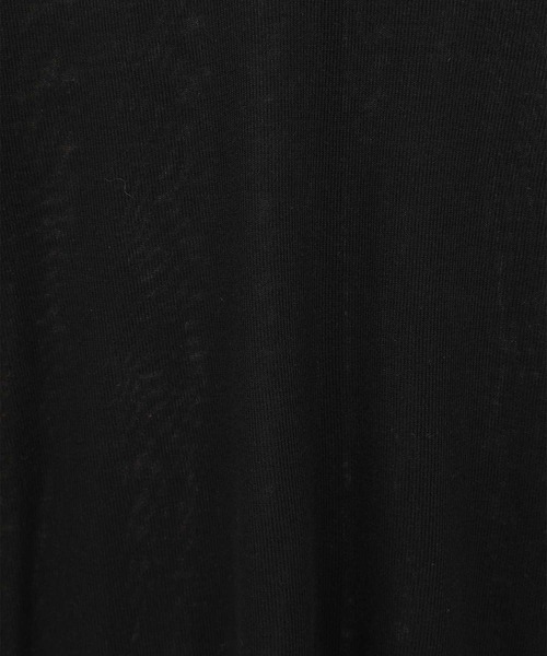 CLANE（クラネ）の「【CLANE/クラネ】SHEER LAYERED CUT TOPS/シアーレイヤードカットトップス（Tシャツ/カットソー・レディース・マルチ/ブラック/ベージュ・1）」の19枚目の写真