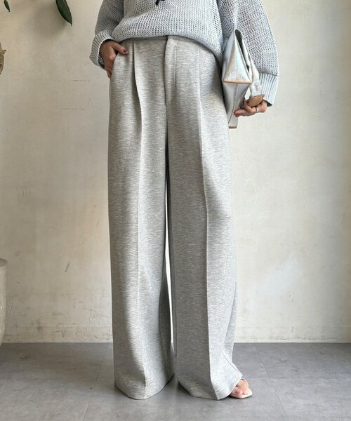 DouDou（ドゥドゥ）の「センタープレスダンボールパンツ（その他パンツ・レディース・ブラック/グレー・36/38）」の19枚目の写真