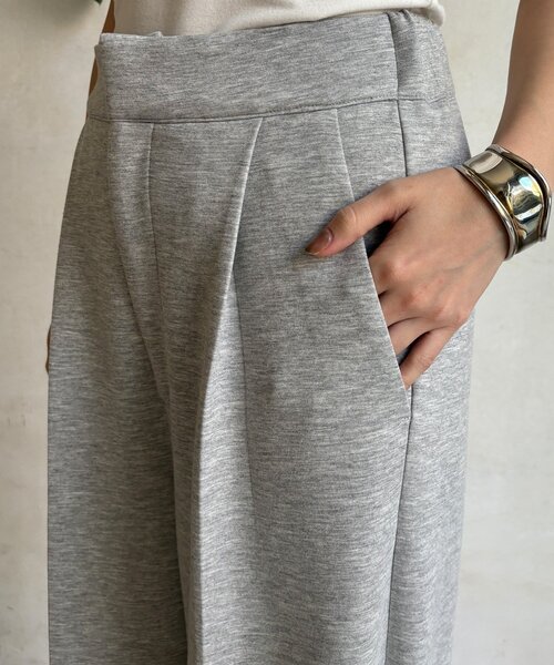 DouDou（ドゥドゥ）の「センタープレスダンボールパンツ（その他パンツ・レディース・ブラック/グレー・36/38）」の22枚目の写真