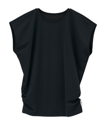 Julier Yoga and Relax（ジュリエヨガアンドリラックス）の「Julier (定番)Ecocoフレンチスリーブトップス（Tシャツ/カットソー）」