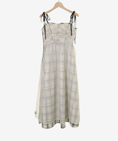 MAJESTIC LEGON（マジェスティックレゴン）の「シャギーボレロ×キャミワンピセット（ワンピース・レディース・ホワイト系その他2/ブラック系その他/ピンク系その他2・MEDIUM）」の19枚目の写真