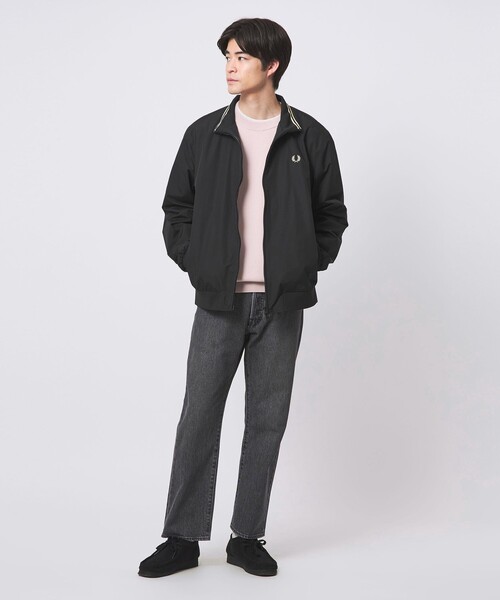 FRED PERRY(フレッドペリー)の「<FRED PERRY>THE BRENTHAM ジャケット(ブルゾン・メンズ・ネイビー/ブラック・L/M)」の5枚目の写真