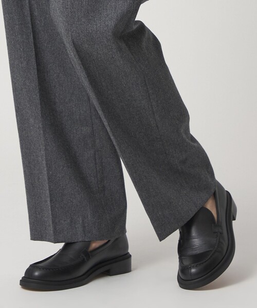 ODETTE E ODILE(オデットエオディール)の「プレーンモカ フラット30↑(ローファー・レディース・ブラック/ホワイト・25cm/24.5cm/24cm/23.5cm/23cm/22.5cm/22cm)」の4枚目の写真