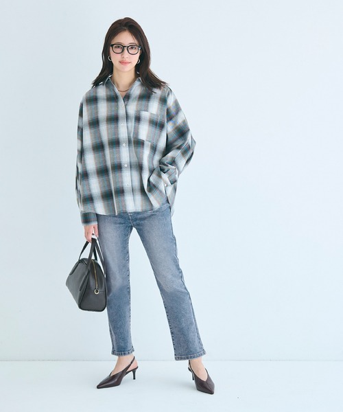 coca（coca）（コカ）の「ムーヴデニムスリムパンツ（デニムパンツ・レディース・ライトブルー/ブルー・L/M/S）」の11枚目の写真