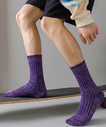 WESTBOY（ウエストボーイ）の「ミドル丈 ネオンカラー ウォッシュド ソックス WO25W15LG01（ソックス/靴下）」