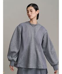 UN3D.（アンスリード）の「PANEL DOUBLE FACE MESH TOP   パネルダブルフェイスメッシュトップ（Tシャツ/カットソー）」