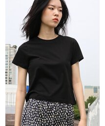So Luv Crop Tee_Black
