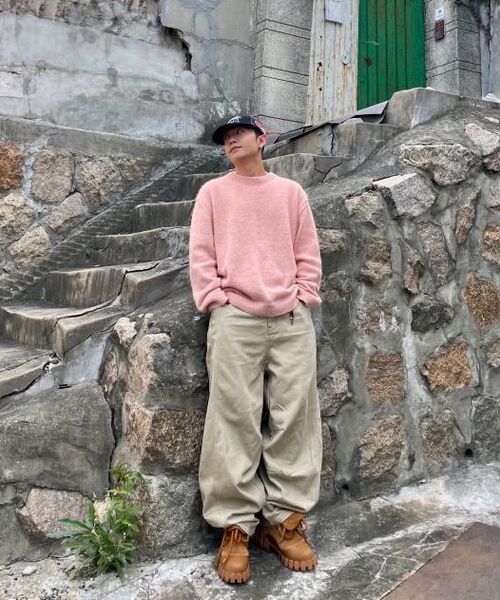 MIDSUN（ミッドサン）の「Infusion Dart Curved Pants-Burgundy（その他パンツ・レディース・バーガンディー・L/3）」の8枚目の写真