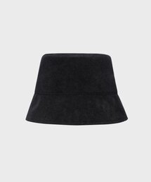 LIEU HOMME（リュウオム）の「テリー ディープ バケットハット_ブラック（ハット）」