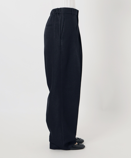 IENA（イエナ）の「&NAVY ツイーディーパンツ（スラックス・レディース・ネイビー/ベージュ・38/36/40）」の10枚目の写真