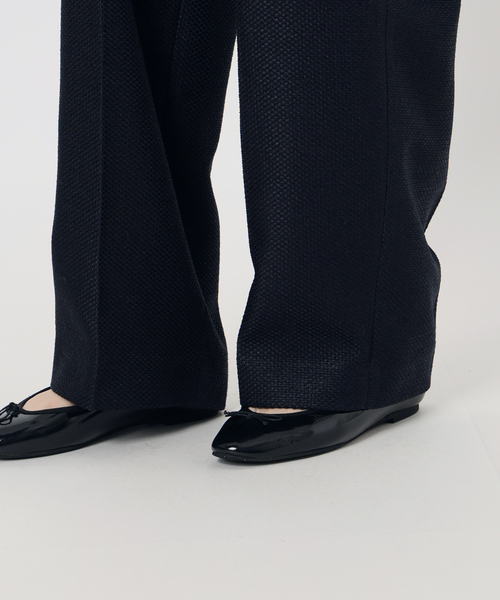 IENA（イエナ）の「&NAVY ツイーディーパンツ（スラックス・レディース・ネイビー/ベージュ・38/36/40）」の14枚目の写真