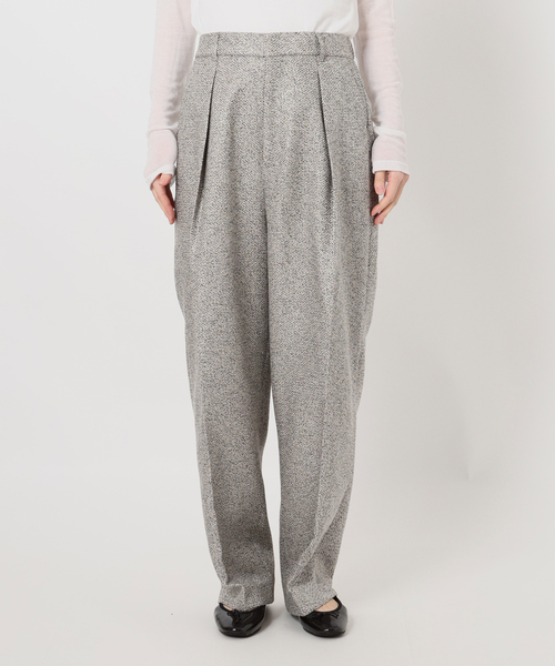 IENA（イエナ）の「&NAVY ツイーディーパンツ（スラックス・レディース・ネイビー/ベージュ・38/36/40）」の18枚目の写真