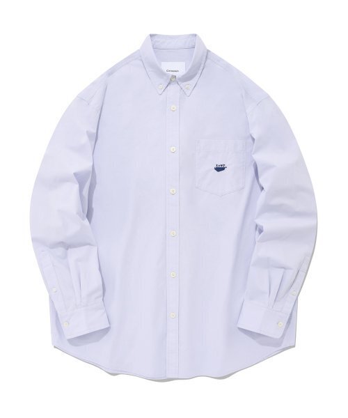 COVERNAT(カバーナット)の「ウェイルロゴコットンシャツラベンダー(シャツ/ブラウス・レディース・その他・L/XL/XXL)」の1枚目の写真