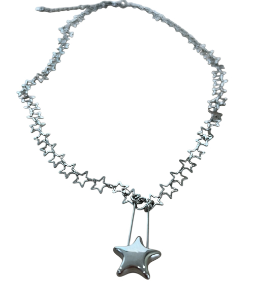 SK8ER ROCK（スケーターロック）の「Star Star Surgical Steel Necklace（ネックレス・レディース・その他・FREE）」の9枚目の写真