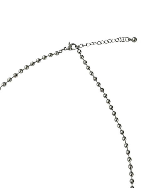 SK8ER ROCK（スケーターロック）の「Multy Star Ball Chain Surgical Steel Necklace ((Steel))（ネックレス・レディース・その他・FREE）」の4枚目の写真