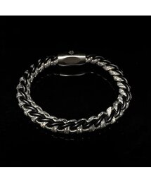 EIGHTVOLUME（エイトボリューム）の「EVレザーチェーンブレスレット002（バンピ＆ブラック）（ブレスレット）」