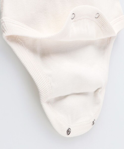 BRANSHES（ブランシェス）の「【お花シリーズ】ボディースーツ（その他ベビー用品・キッズ・アイボリー/ピンク・80）」の11枚目の写真