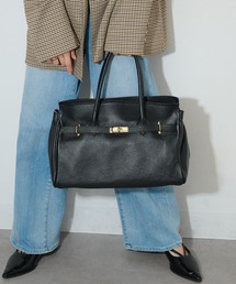 AULENTTI | 【AULENTTI】ベルト金具 A4 レザートートバッグ FB-05600-DO(トートバッグ)