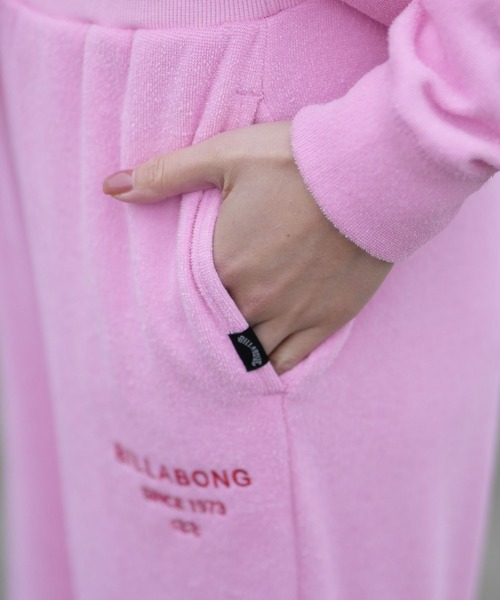 BILLABONG(ビラボン)の「BILLABONG/ビラボン ロングパンツ パイル生地 セットアップ対応 BG013707(その他パンツ・レディース・ピンク/グレー/ネイビー・L/M)」の18枚目の写真