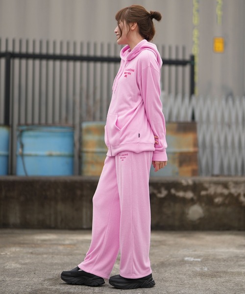 BILLABONG(ビラボン)の「BILLABONG/ビラボン ロングパンツ パイル生地 セットアップ対応 BG013707(その他パンツ・レディース・ピンク/グレー/ネイビー・L/M)」の15枚目の写真
