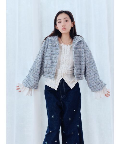 FURFUR(ファーファー)の「ハートモチーフ3連ネックレス(ネックレス・レディース・ゴールド/シルバー・F)」の5枚目の写真