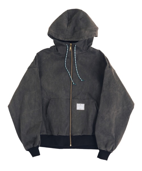 EFFECTEN(エフェクテン)の「【EFFECTEN】Duck hoodie(パーカー・メンズ・キャメル/スミクロ・FREE)」の6枚目の写真