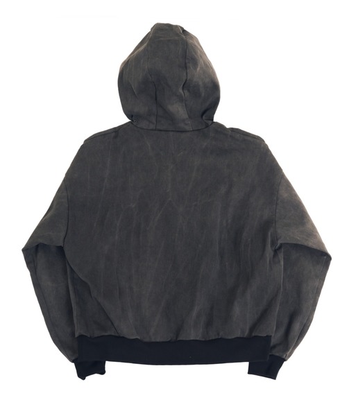 EFFECTEN(エフェクテン)の「【EFFECTEN】Duck hoodie(パーカー・メンズ・キャメル/スミクロ・FREE)」の7枚目の写真