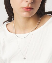 green label relaxing | 2連チェーン ポコポコチャーム ネックレス(ネックレス)