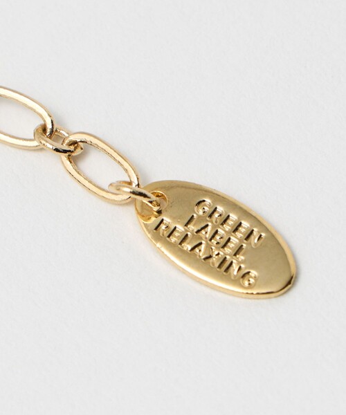 green label relaxing（グリーンレーベルリラクシング）の「2連チェーン ポコポコチャーム ネックレス（ネックレス・レディース・シルバー/ゴールド・FREE）」の13枚目の写真