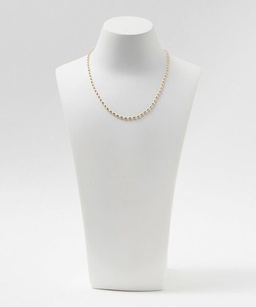 green label relaxing（グリーンレーベルリラクシング）の「2連チェーン ポコポコチャーム ネックレス（ネックレス・レディース・シルバー/ゴールド・FREE）」の19枚目の写真