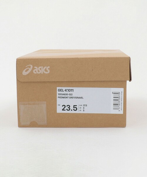 ASICS（アシックス）の「＜asics＞GEL-K1011 スニーカー（スニーカー・レディース・ライトグレー・22.5cm/25cm/25.5cm/23cm/24.5cm/24cm/23.5cm）」の2枚目の写真