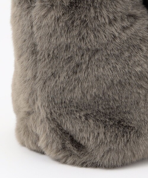 VIOLAd'ORO（ヴィオラドーロ）の「VIOLAd'ORO ELMO 2WAY トートバッグ（ハンドバッグ・レディース・ダークブラウン/グレー・FREE）」の8枚目の写真