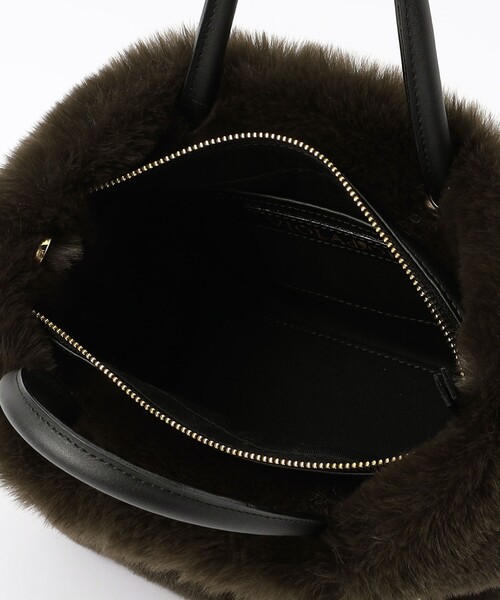 VIOLAd'ORO（ヴィオラドーロ）の「VIOLAd'ORO ELMO 2WAY トートバッグ（ハンドバッグ・レディース・ダークブラウン/グレー・FREE）」の14枚目の写真