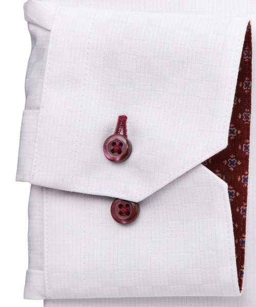 TOKYO SHIRTS（トウキョウシャツ）の「形態安定ノンアイロン ボタンダウン 長袖ビジネスワイシャツ（ビジネスシャツ・メンズ・ピンク・首回り37cm-裄丈80cm/首回り39cm-裄丈80cm/首回り39cm-裄丈84cm/首回り41cm-裄丈82cm/首回り41cm-裄丈86cm/首回り42cm-裄丈82cm/首回り42cm-裄丈86cm/首回り43cm-裄丈82cm/首回り43cm-裄丈86cm）」の6枚目の写真