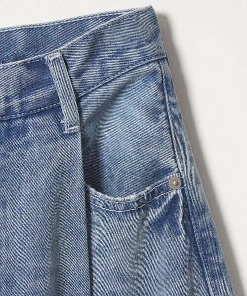 CITEN(シテン)の「<CITEN>タックデニムワイドパンツ(デニムパンツ・レディース・ブラック/ライトブルー・M/S)」の12枚目の写真
