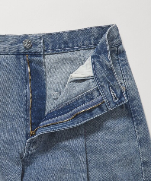 CITEN(シテン)の「<CITEN>タックデニムワイドパンツ(デニムパンツ・レディース・ブラック/ライトブルー・M/S)」の14枚目の写真