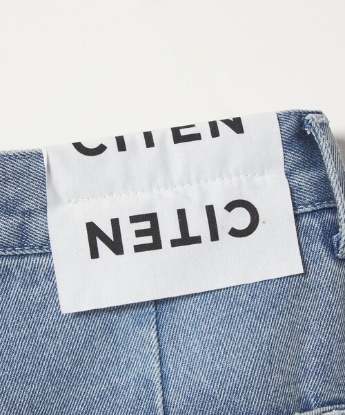 CITEN(シテン)の「<CITEN>タックデニムワイドパンツ(デニムパンツ・レディース・ブラック/ライトブルー・M/S)」の18枚目の写真