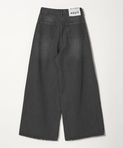 CITEN(シテン)の「<CITEN>タックデニムワイドパンツ(デニムパンツ・レディース・ブラック/ライトブルー・M/S)」の20枚目の写真