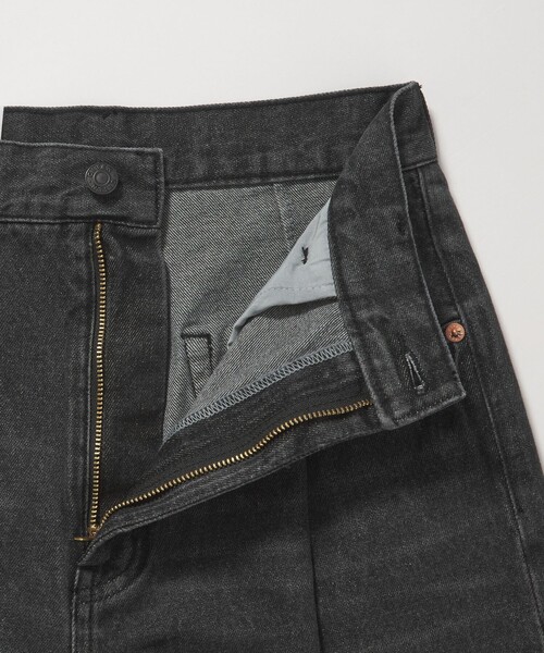 CITEN(シテン)の「<CITEN>タックデニムワイドパンツ(デニムパンツ・レディース・ブラック/ライトブルー・M/S)」の22枚目の写真
