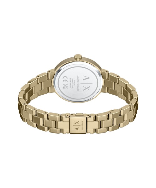 ARMANI EXCHANGE(アルマーニエクスチェンジ)の「アルマーニ・エクスチェンジ 腕時計 レディース アナログ ステンレス AX5182(アナログ腕時計・レディース・ゴールド・FREE)」の3枚目の写真