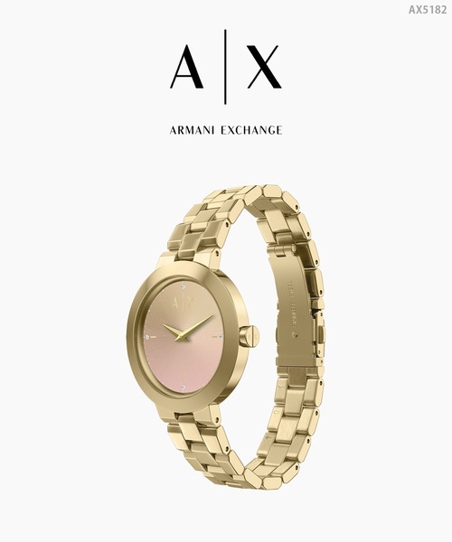 ARMANI EXCHANGE(アルマーニエクスチェンジ)の「アルマーニ・エクスチェンジ 腕時計 レディース アナログ ステンレス AX5182(アナログ腕時計・レディース・ゴールド・FREE)」の15枚目の写真