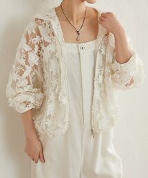 Omekashi | レースフーディ(ブルゾン)