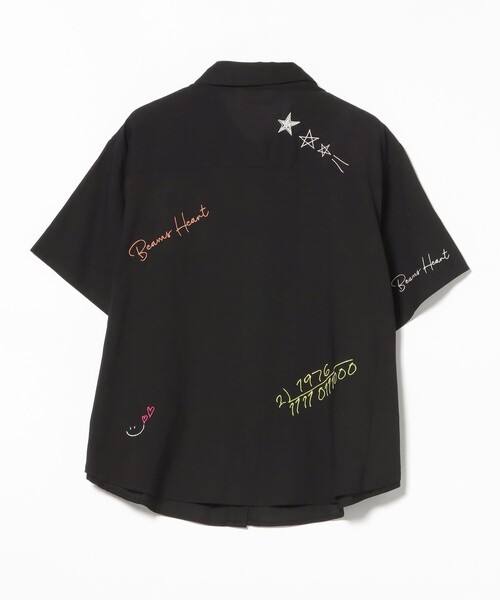 BEAMS HEART(ビームスハート)の「ロゴ 刺繍 シャツ(シャツ/ブラウス・レディース・オフホワイト/オリーブ/ブラック・FREE)」の17枚目の写真