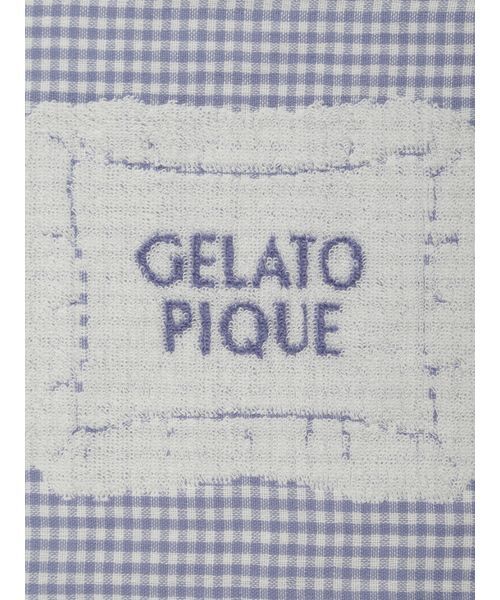 gelato pique(ジェラートピケ)の「ピローモチーフハンドタオル(ハンカチ/ハンドタオル・レディース・ピンク/オフホワイト/ネイビー・F)」の7枚目の写真