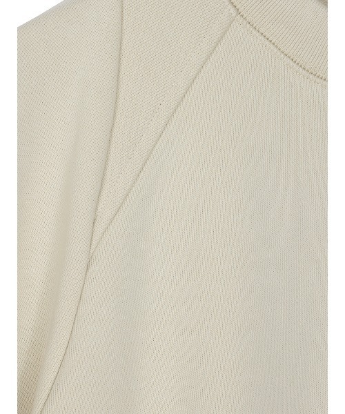 ELCHELE(エルチェレ)の「FRENCH TERRY COMPACT TOP(Tシャツ/カットソー・レディース・オートミール/ブラック・FREE)」の12枚目の写真
