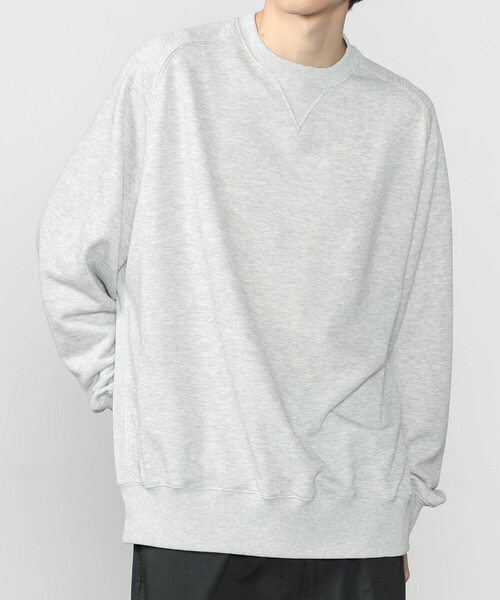 DAIWA PIER39(ダイワピア39)の「DAIWA PIER39 | TECH SWEAT CREW FREEDOM SLEEVE MEN(スウェット・メンズ・ブラック/グレー・M/L)」の2枚目の写真